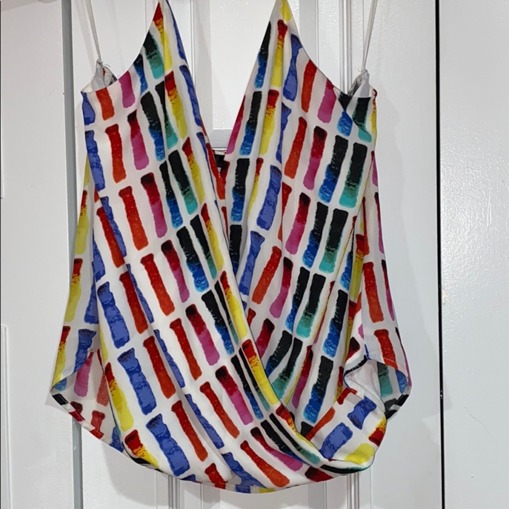 Multi-colored halter tank